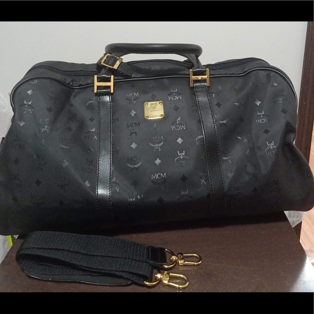 Pre-loved MCM Visetos Duffle bag